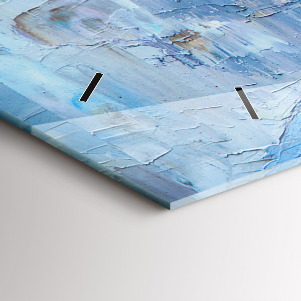 Ceas orizontale de perete din sticlă Tinere balerine