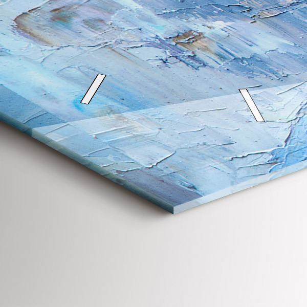 Ceas orizontale de perete din sticlă Tinere balerine