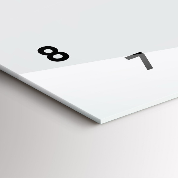 Ceas orizontale de perete din sticlă Coș de răchită cu jucării