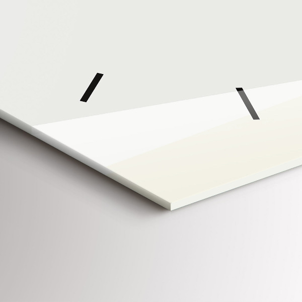 Ceas orizontale de perete din sticlă Dansatoare abstractă