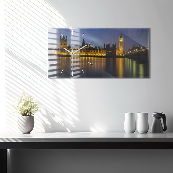 Ceas orizontale de perete din sticlă Palatul Winchester Londra