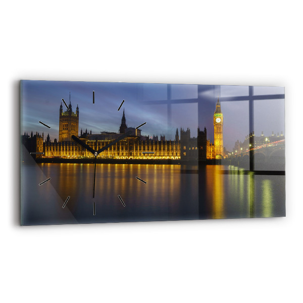 Ceas orizontale de perete din sticlă Palatul Winchester Londra