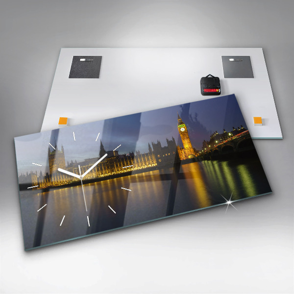 Ceas orizontale de perete din sticlă Palatul Winchester Londra