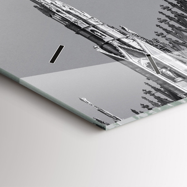 Ceas orizontale de perete din sticlă Catedrala Duomo di Milano