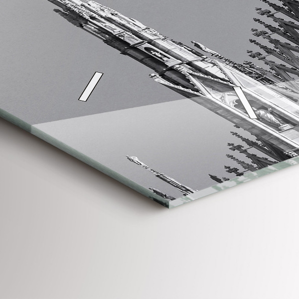 Ceas orizontale de perete din sticlă Catedrala Duomo di Milano