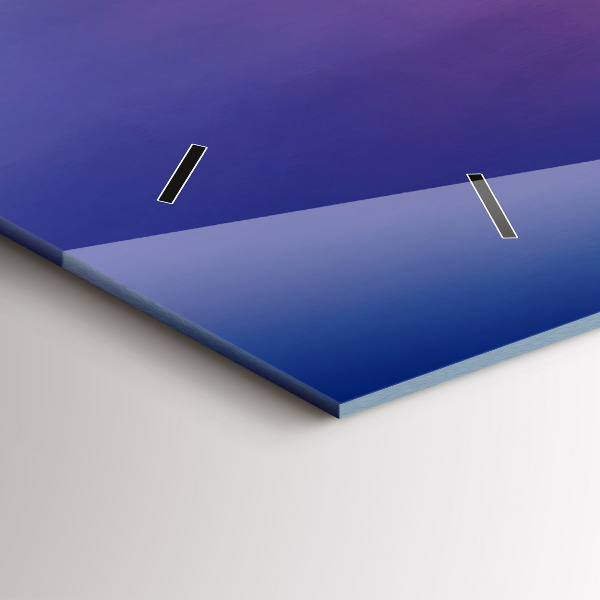 Ceas orizontale de perete din sticlă Inscripția amintirilor