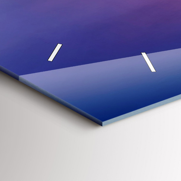 Ceas orizontale de perete din sticlă Inscripția amintirilor