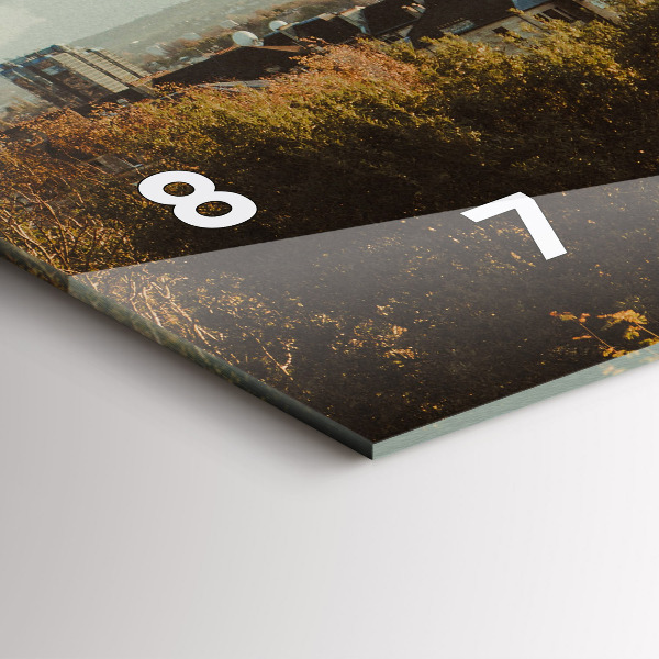 Ceas orizontale de perete din sticlă Galeria de Artă din Glasgow