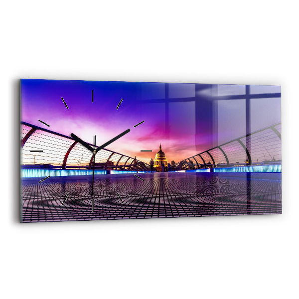 Ceas orizontale de perete din sticlă Catedrala Sf. Paul