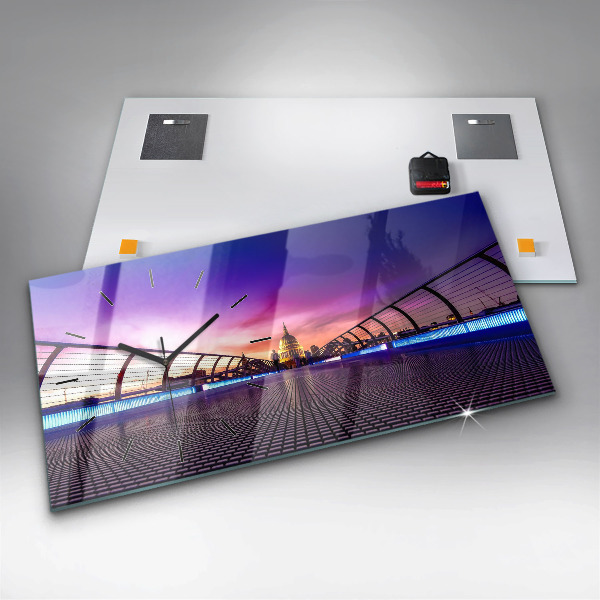 Ceas orizontale de perete din sticlă Catedrala Sf. Paul