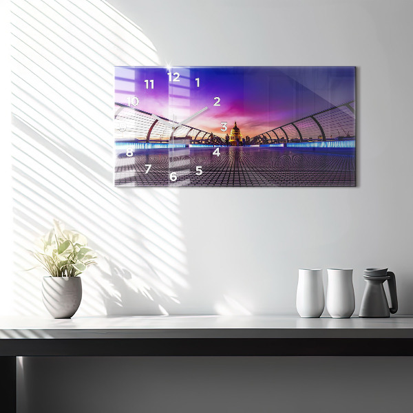 Ceas orizontale de perete din sticlă Catedrala Sf. Paul