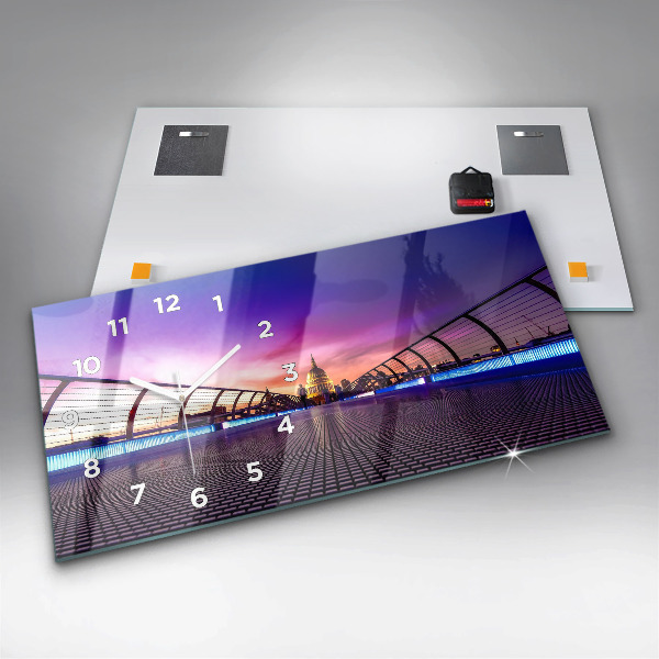 Ceas orizontale de perete din sticlă Catedrala Sf. Paul