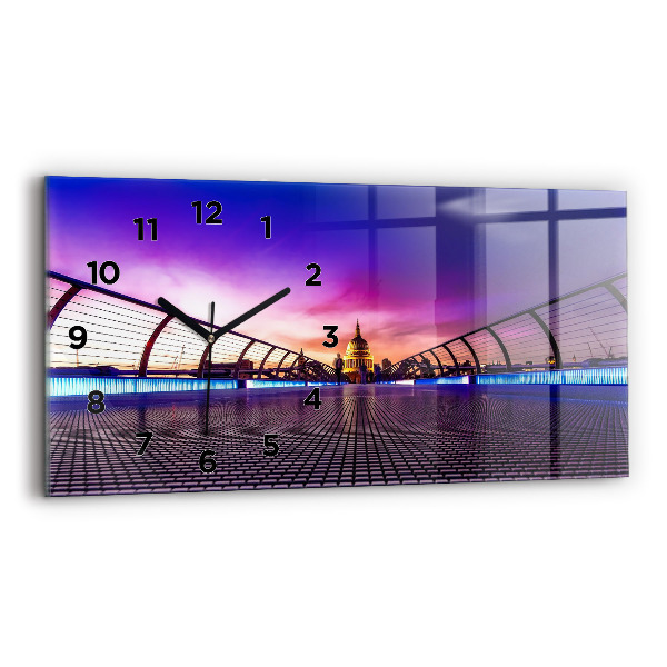 Ceas orizontale de perete din sticlă Catedrala Sf. Paul