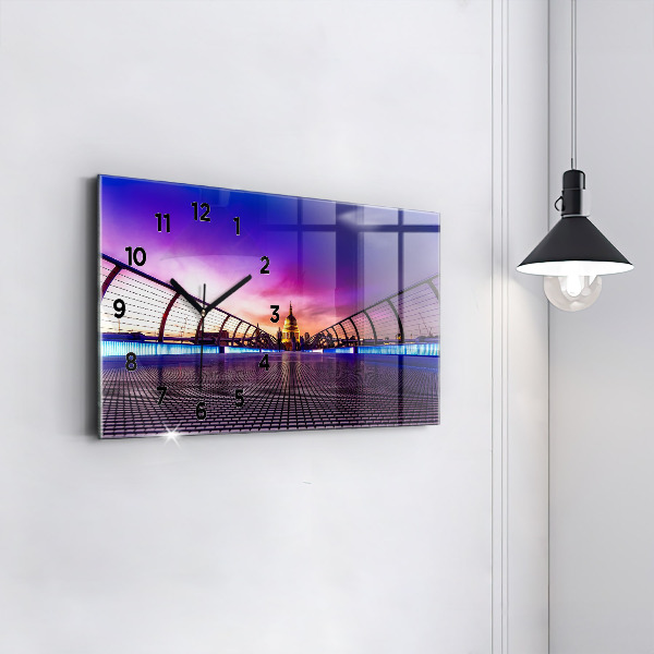 Ceas orizontale de perete din sticlă Catedrala Sf. Paul