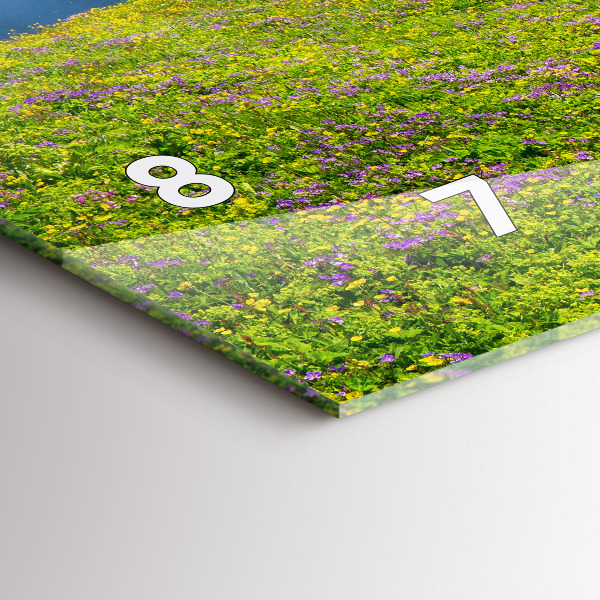 Ceas orizontale de perete din sticlă Rezervația Hornstrandir Islanda