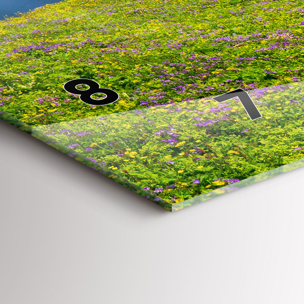 Ceas orizontale de perete din sticlă Rezervația Hornstrandir Islanda