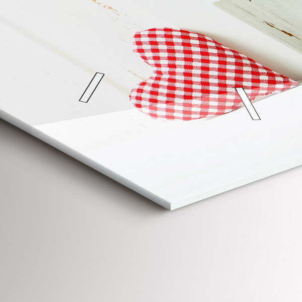 Ceas orizontale de perete din sticlă Inscripția casei