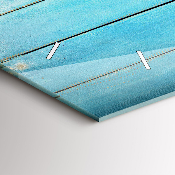 Ceas orizontale de perete din sticlă Accesorii de vacanta