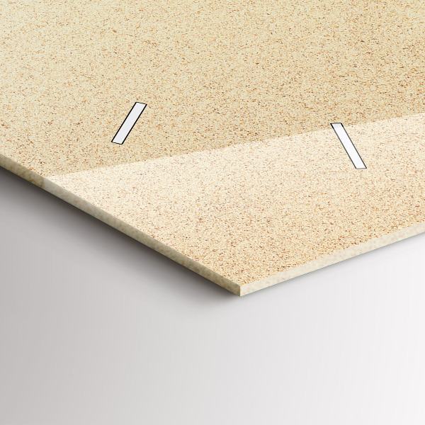 Ceas orizontale de perete din sticlă Accesorii de vara