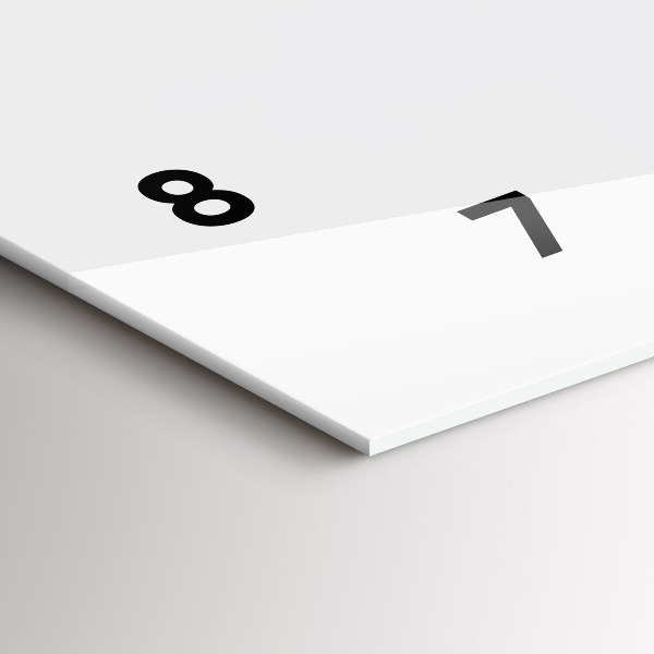 Ceas orizontale de perete din sticlă Ceas de astronomie