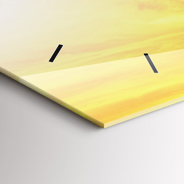 Ceas orizontale de perete din sticlă Turnul Eiffel din Paris