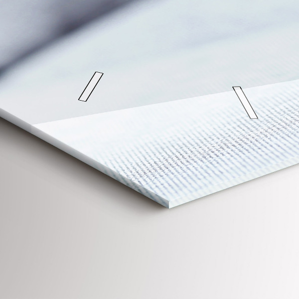 Ceas orizontale de perete din sticlă Pisica pe canapea