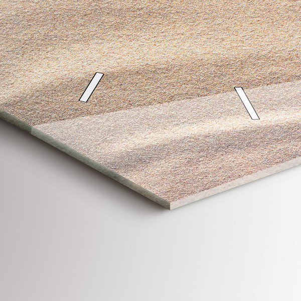 Ceas orizontale de perete din sticlă Accesorii de vacanta