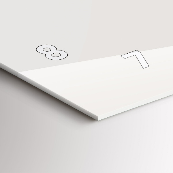 Ceas orizontale de perete din sticlă portretul pictat al unui tigru