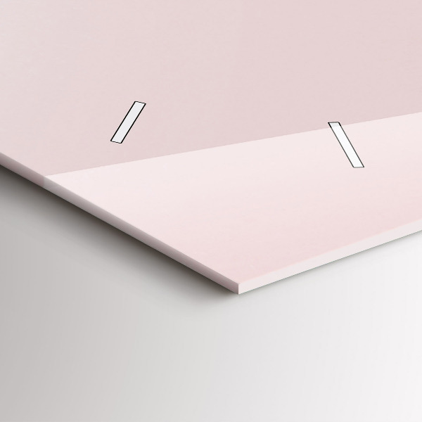 Ceas orizontale de perete din sticlă Buchet de flori