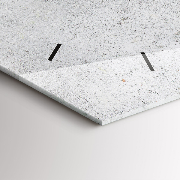 Ceas orizontale de perete din sticlă Măsline minimaliste