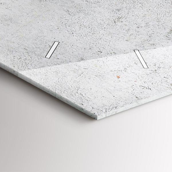 Ceas orizontale de perete din sticlă Măsline minimaliste