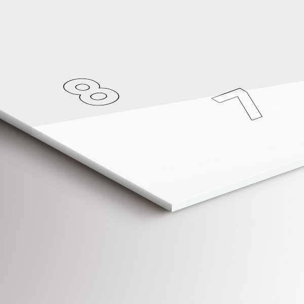 Ceas orizontale de perete din sticlă Stil boho fluture și cheie