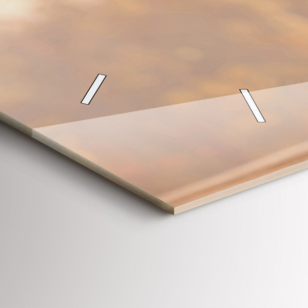 Ceas orizontale de perete din sticlă Sticle de vin