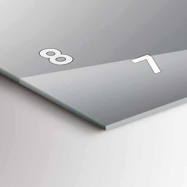 Ceas orizontale de perete din sticlă Un pahar de vin roșu