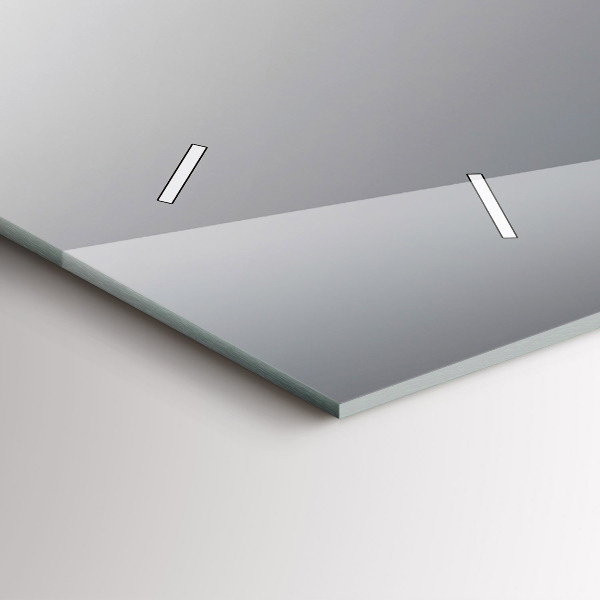 Ceas orizontale de perete din sticlă Un pahar de vin roșu