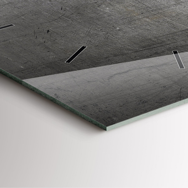 Ceas pătrat de perete din sticlă Perete metalic