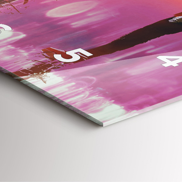 Ceas pătrat de perete din sticlă Ciberspațiul