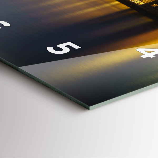 Ceas pătrat de perete din sticlă Palatul Winchester Londra