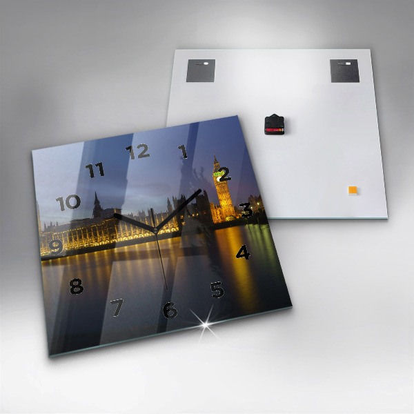 Ceas pătrat de perete din sticlă Palatul Winchester Londra