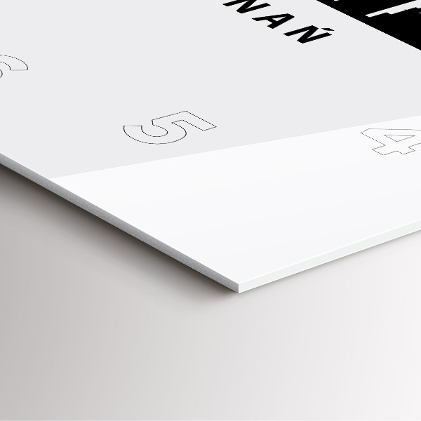 Ceas pătrat de perete din sticlă Grafică panoramică Poznań