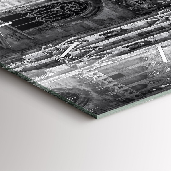 Ceas pătrat de perete din sticlă Catedrala Duomo di Milano