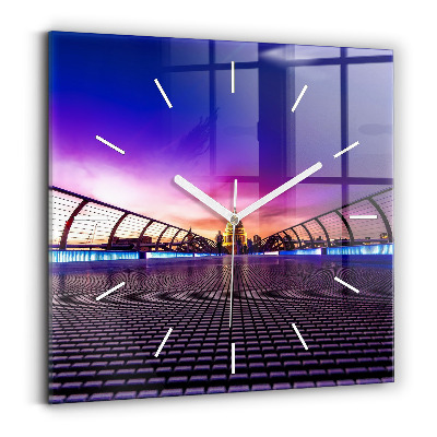 Ceas pătrat de perete din sticlă Catedrala Sf. Paul