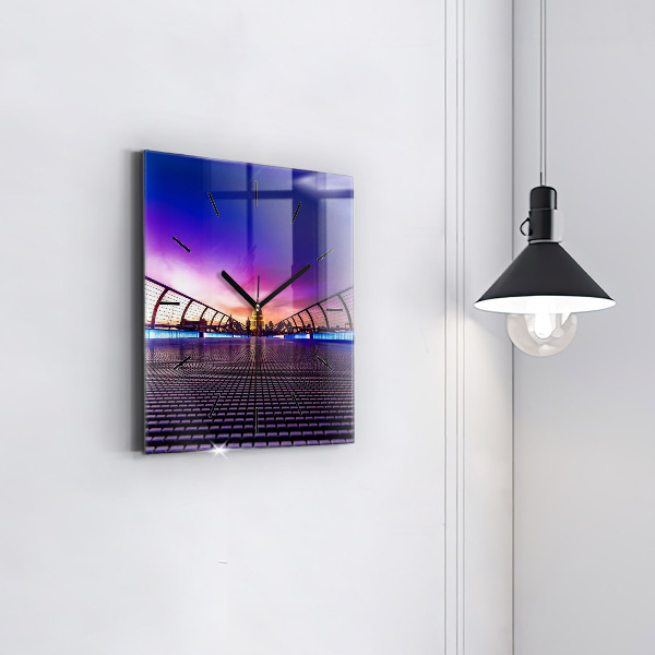 Ceas pătrat de perete din sticlă Catedrala Sf. Paul