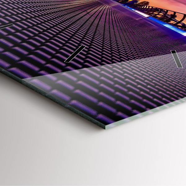 Ceas pătrat de perete din sticlă Catedrala Sf. Paul