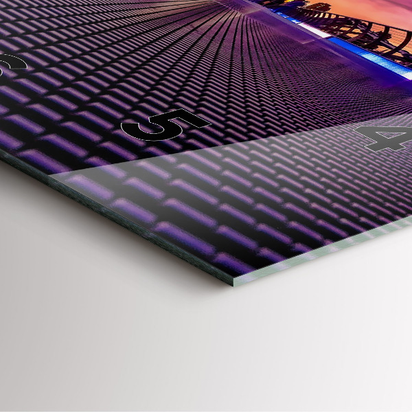 Ceas pătrat de perete din sticlă Catedrala Sf. Paul