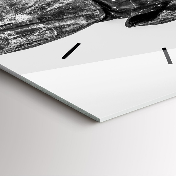 Ceas pătrat de perete din sticlă Statuia Libertății din Budapesta