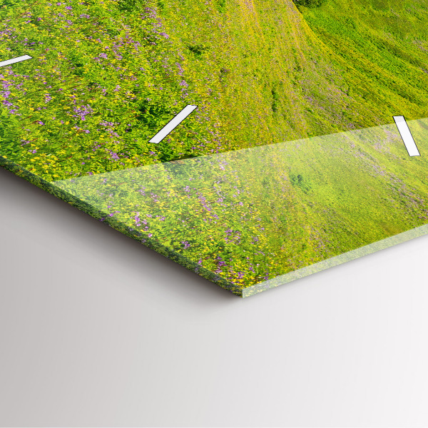 Ceas pătrat de perete din sticlă Rezervația Hornstrandir Islanda