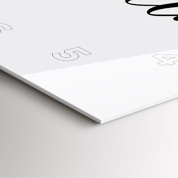 Ceas pătrat de perete din sticlă Inscripție de aventură