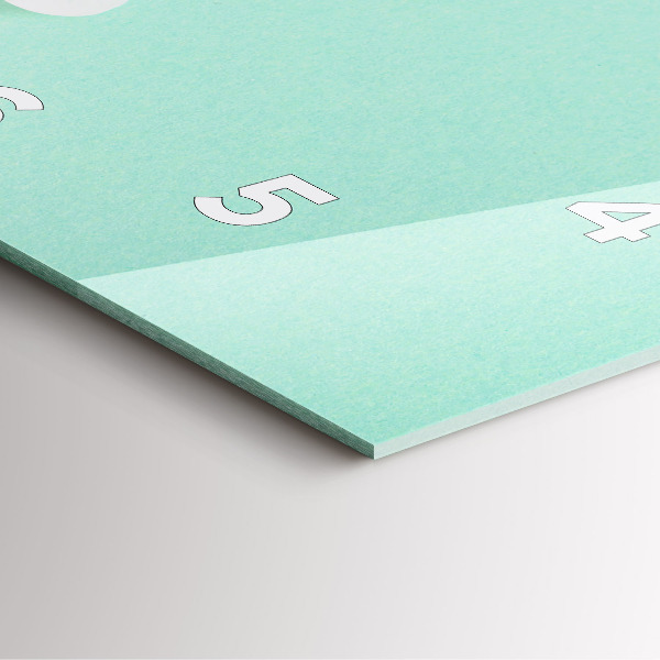 Ceas pătrat de perete din sticlă Flori înflorite de măr