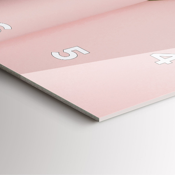 Ceas pătrat de perete din sticlă Buchet de flori de lalele